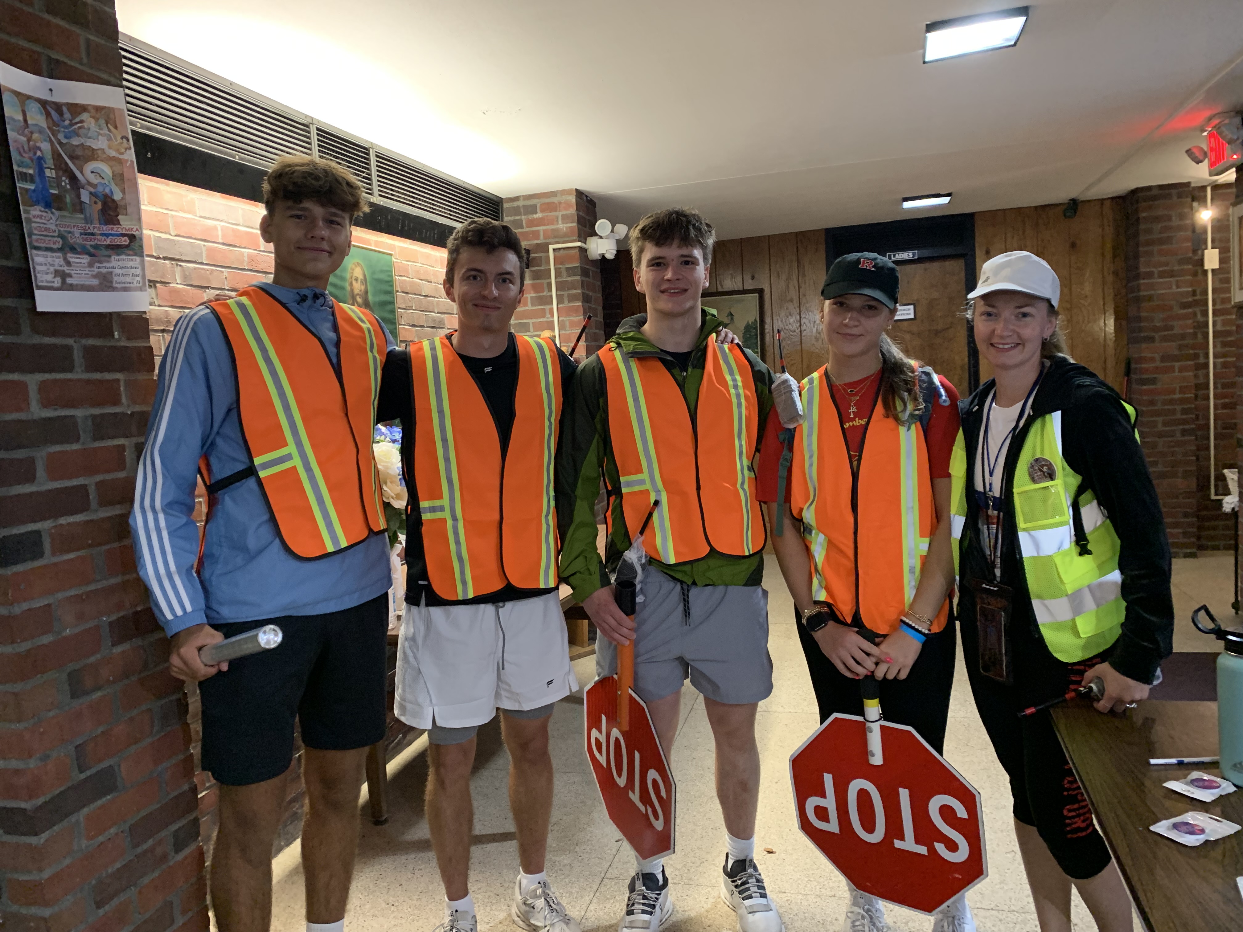 2024 day 1 pic Pilg '24 Traffic team